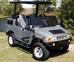 H2 Hummer Golf Cart